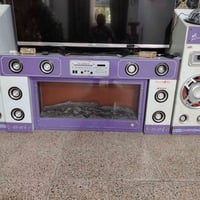 للبيع ميز بلازما استريو وإضاءة ملونة مع سيت طبلات زجاجية الاتصال على ا...