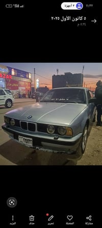 بي ام 520 • كهرباء جديد • تايرات جديدة