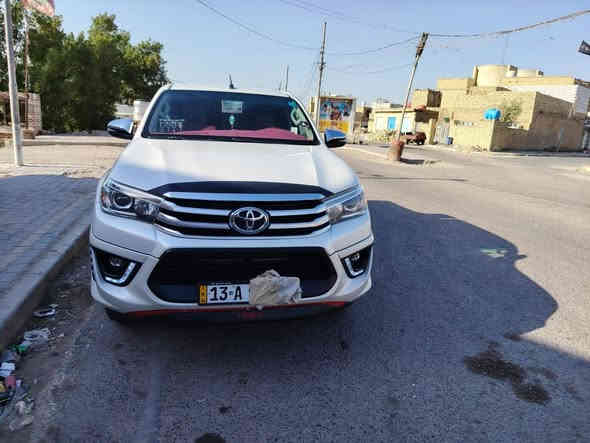 السلام عليكم هايلوكس TRD كويتي 2018 مكفولة كفالة باسمي رقم ميسان (انكليزي) ماشية 100km السيارة جاهزة مال جناي ما ناقصها برغي السيارة احلى من الصور تجي وتشوف بعينك للإستفسار
***********/
***********
