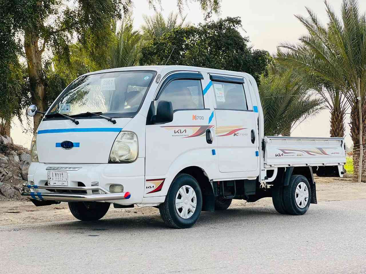 السلام عليكم كيا بنگو 2006 السياره جديده كفاله من الضربه والتبديل والخياس مكينه كير حداديه تخم تاير جديد  ارضيه جلد كهربائيات كله شغاله تبريد +تدفئه رقم بابل مشروع وطني سنويه مجدده 2029 تحويل مباشر السياره جاهزه وجديده مال جناي تراي وين ما يعجبك لاتصال على الرقم التالي من الهاتف ال
***********اثير 
***********اسيا 
***********كورك
