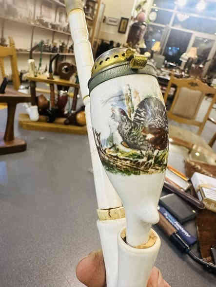 مشرب عاج  طبيعي  قديم عمل يدوي وبورسلاين
*********** واتساب المحل في السليمانية يوجد توصيل
