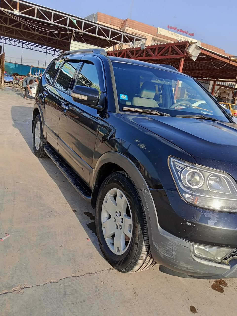 السلام عليكم مهافي 2009 فول بصمه زراك لايت فتحه كراسي جلد تدفأ محرك 6v لون نيلي بيه جراد البنيد والسقف السعر 115 او مراوس بموستنك واتساب ***********
