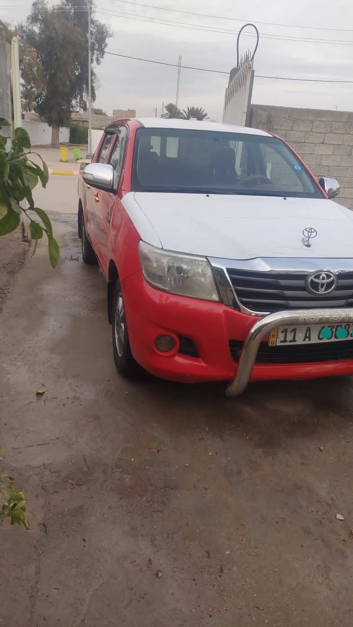 🚗 للبيع هايلوكس أوتوماتيك موديل 2012 🚗
سيارة نظيفة وجاهزة للاستخدام اليومي بدون تعب

✔️ أوتوماتيك

✔️ سنوية جديدة

✔️ تخم تاير جديد

✔️ تبريد + تدفئة شغّال

✔️ ضرر بنيد مبدل

✔️ ملاحظات بارد بالجاملقات

💰 السعر: 169

📌 وبيها مجال بسيط 

📞 ***********
