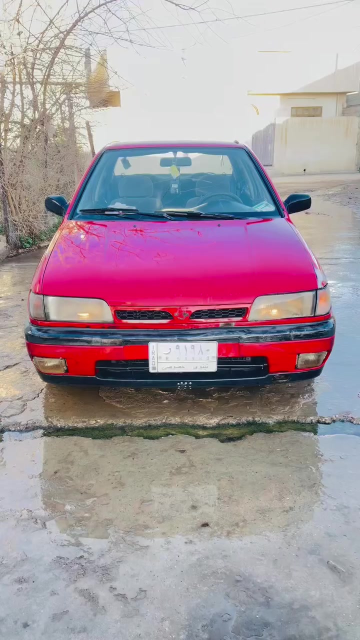 موديل 1992
اللون احمر غير محدد 
كير ومحرك شرط (مال كصه ) 
طخم امامي وخلفي جديد 
وايرمنيه كامله 
بدون دواخل 
دوشمه جديده
رقم نينوى ألماني 
سنويه لي 2028
كوبون بانزين بيها 
شرط التحويل 
سياره جاهزه ماتصرف عليها ربع 
فقط دهن وبانزين 
السعر 32$ وبيها مجال للشراي 
للتواصل *********** بي واتساب
