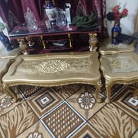 طخم طبلات مع الميز الماروني للبيع السعر 200بي مجال للاستفسار الاتصال 0...