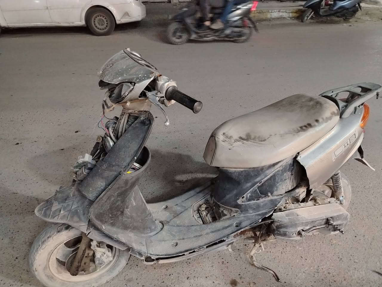 سلام عليكم دراجة للبيع الحرية مكينة نضيفه حلوه البكلايت إني فاصلة بل جنطه وستان هم صفح بل جنطه اشاير شغاله دبلات شغالة هندر وأحد السعر60رواتساب***********
