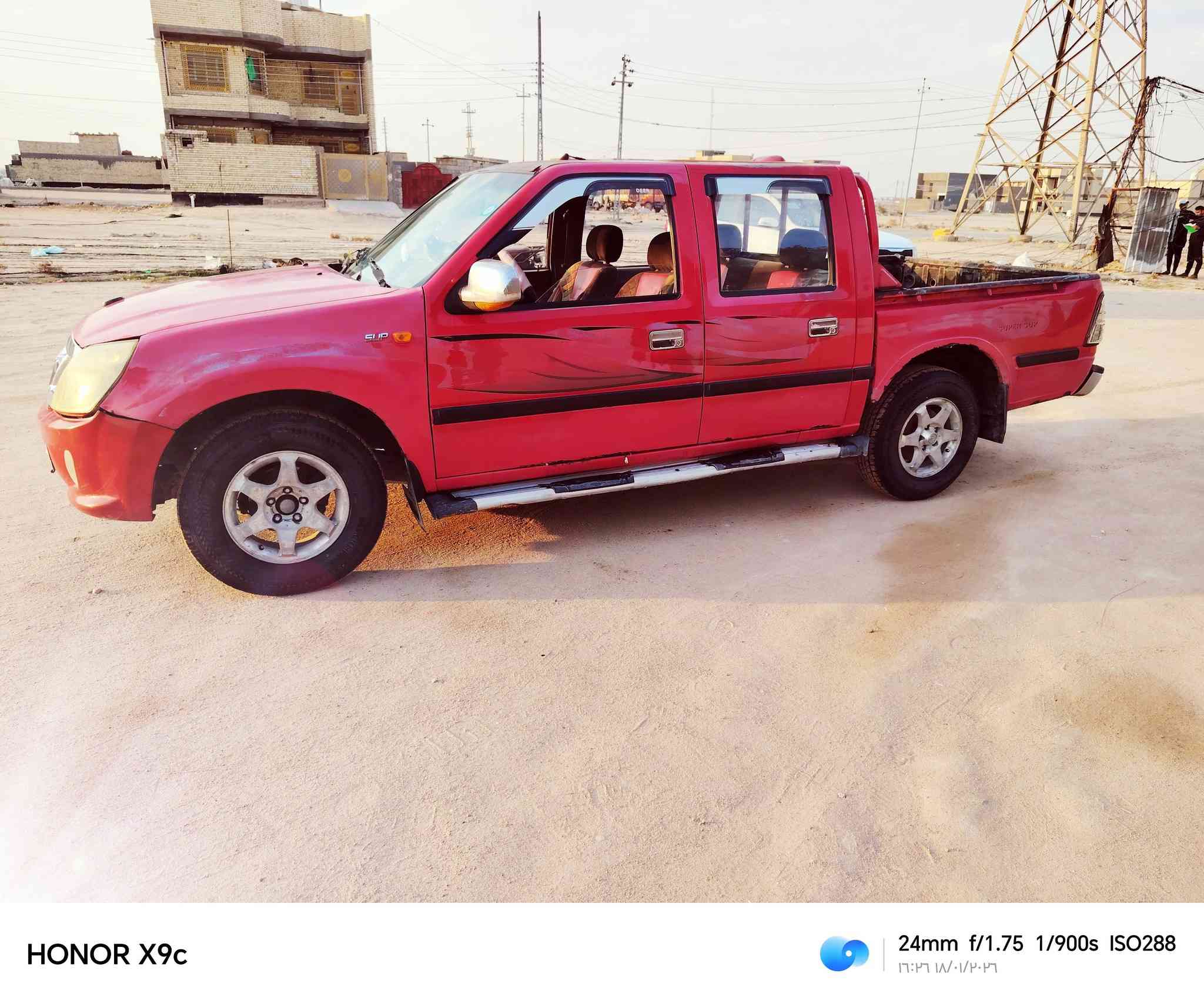 السلام عليكم بيكم فوتون موديل 2012 السياره جاهزه وحلوه مكفواله كير ومحرك واكسن رقم الجديد بسمي وهزه قبل شهر رايدها ب٤٥ وبيها مجال
رقمي ***********
