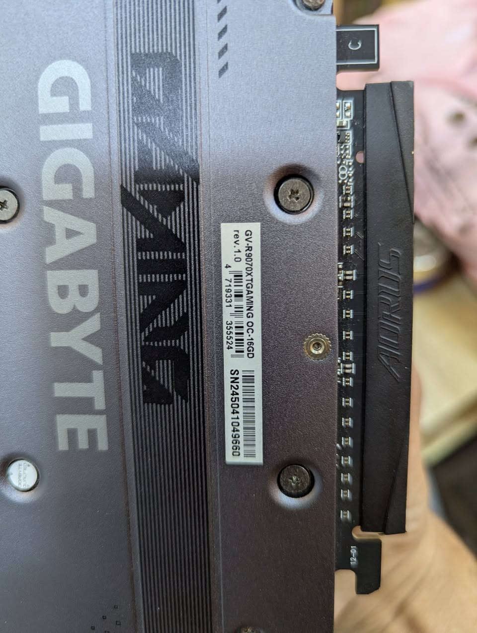 سلام عليكم 
9070xt
مفحوص و استخدام شئ قليل 
سعرة مليون دينار 
قفل


**إذا كنت صاحب هذا الإعلان وتريد حذفه لأي سبب، رجاءا أرسل رسالة إلى الدعم الفني**