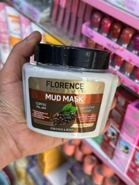 قناع طين • مغذي • خلاصة قهوة