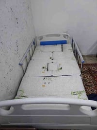 سرير طبي كهربائي اخو الجديد استعمال قليل 5حركات مع دوشك طبي نفخ للاستف...