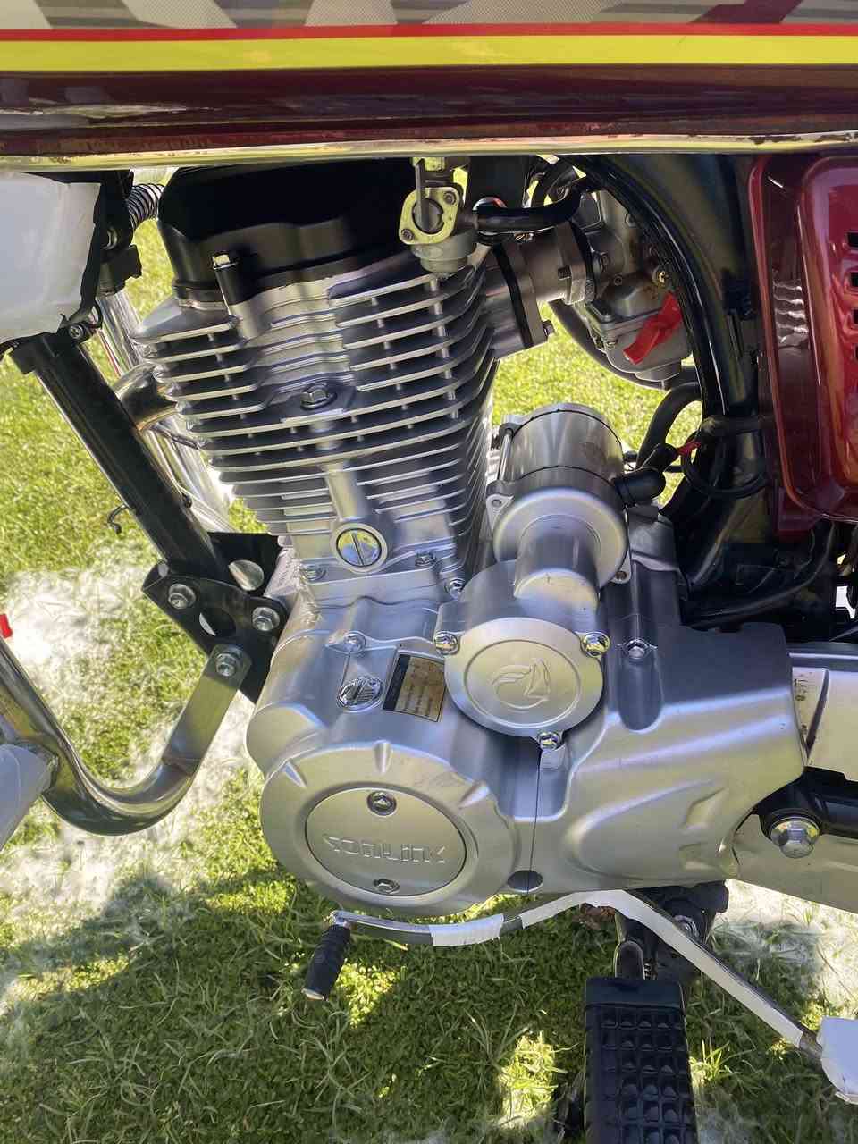 السلام عليكم 🫡 موطور أيراني  موديل 24 محرك 200 نظافة مثل ماتشوف عينك وبالواقع أحلى صالنصة رياضية مكفول من كلشي ونشاط فول   السعر 750 العنوان جزيرة الخالدية البوبالي***********
