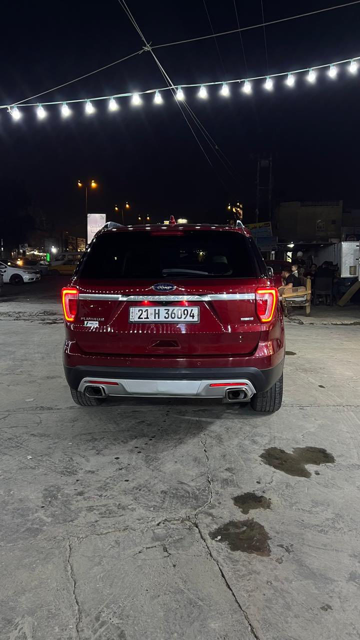 اكسبلور وحش الشارع
بلاتينيوم كراسي منفصل مواصفات Vib
كل التفاصيل بلصور حتى السونار 
السعر ١٨ الف 
الاتصال على الرقم ***********
