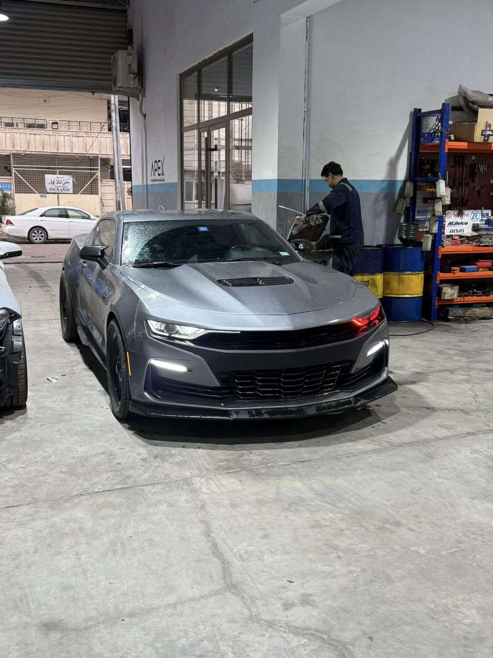 كمارو موديل 2022 LT1 مكينه 6200 بدون رقم 
حادث جاملغ وبنيد بدون دواخل وجميع الايرباكات راجعه سستم 
السياره جانت مزوده ونفتح تزويدها  يعني مكينه مفتوحه 
وجان بيها بيبان فايبر وقبق جنطه فايبر ورجعت هسه ستوك 
السعر ١٦٥ بيها مجال بيع فقط بدون مراوس
للاستفسار ***********
