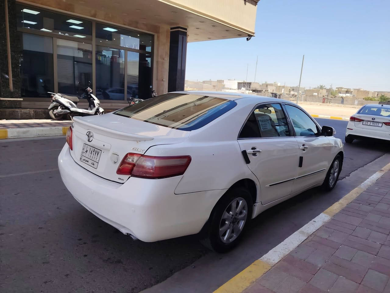 ((سلام عليكم)) للبيع او مراوس حسب القناعه
أعتذر لبيع بل اقساط رجائن
كامري2009خليجي فطيم فوووول واحد علا واحد
فتحت سقف برده خلفيه كهرباء حساس امامي خلفي رادار
تحكم ستيرن جهتين شاشه كامره
سياره كير محرك صدر تبريد خير من الله جاهزات
ضرر ثلاث قطع خلفيه بدون دواخل شواصي لغود تكم قماره مكفولات  رقم بغداد وبأسامينه تحويل مباشر بشرط سياره مال جناي جاهزه وحديده مابيه اي نقص ٩٧وبيه مجال بسيط حك جيه رجائن لمو شراي لا يتصل ***********
مكانه. لانبار رمادي
