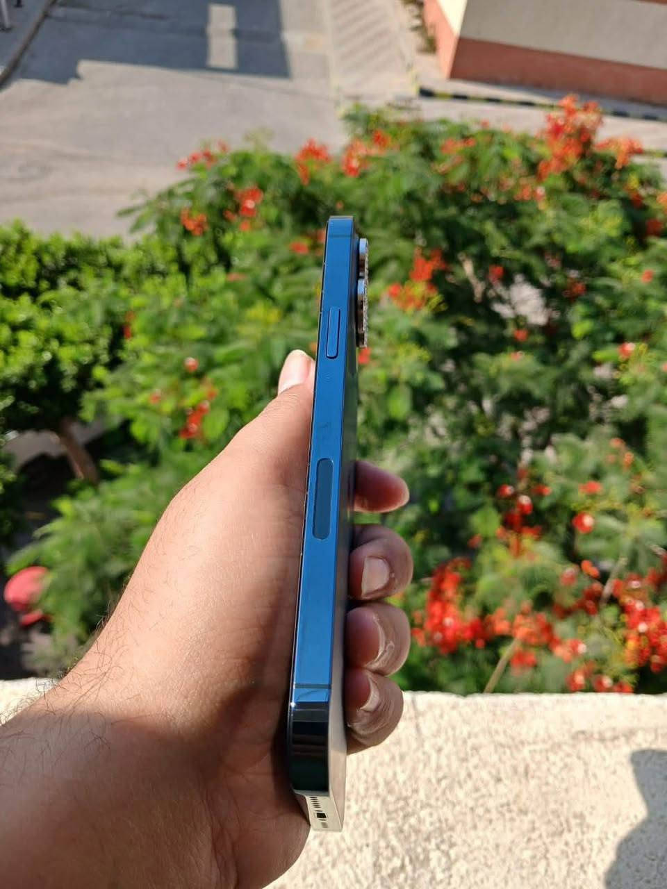 ايفون ١٢ برو ماكس
ذاكره ٢٥٦ 
بطاريه ٩٨ 
نضافه ٩٨✓
السعر ٥٥٠ الف وبيه مجال
الاتصال على الرقم ***********
