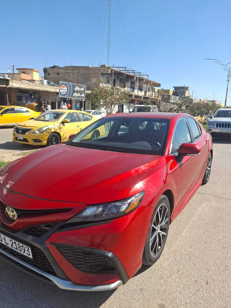 للبيع كامري 22اس اي امركي رقم شمال بسمي صور الحادث بلمنشور سياره جديده وخير من الله للبيع فقط سعر 205ورقه العنوان ديالى ***********
