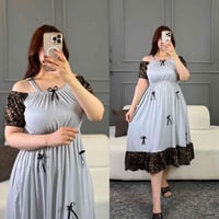 فستان ساحلي • فري سايز • فول ليكرا