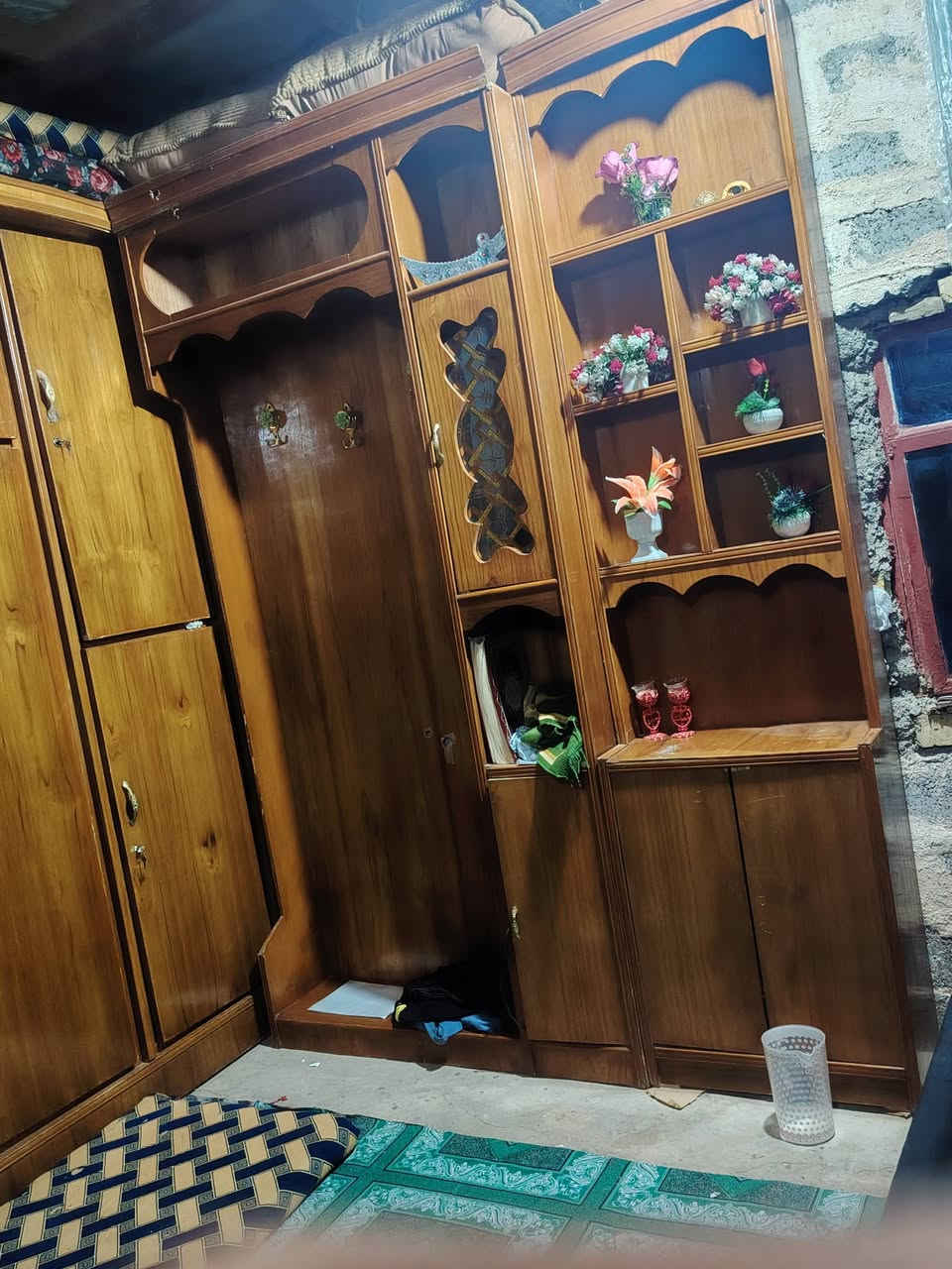 سلام عليكم عندي غرفه اخشاب للبيع
بدون جربايه سعر 500الف دينار وبيه مجال للستفار اتصل عل الرقم ***********
