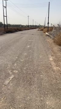 ياالله قطعة ارض للبيع مقابيل جزيرة بغداد السياحية طابو ملك زراعي سند 2...