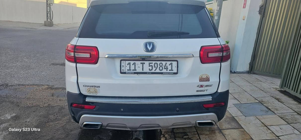19 شانجان cs 95 اعلى فئه
تيربو جديد وصيانه بلكات ونوزلات من الشركه واخر صيانه للمحرك والكير ٤ مليون تقريبا في شركه البخيت مع الوصولات والقطع القديمه موجوده ..  تبريد ممتاز..
المواصفات معرفه للجميع كل شي شغال بدون حادث وصبغ ماعاد بعض الرصعات
للبيع المستعجل لغرض السفر 
السعر ١٣٥ ورقه مع بعض المجال للجادين 

ماشيه ١٦٠ الف 

***********
واتساب موجود 
يوجد وتساب
