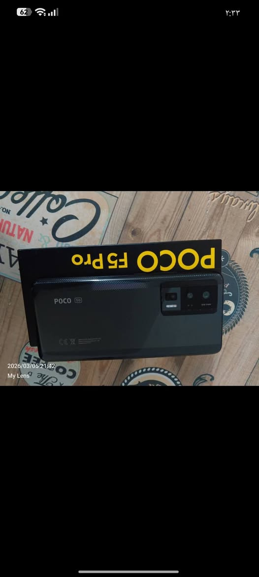 جهاز بوكو F5 PRO ⚡
المواصفات:

المعالج: سناب دراجون 8 الجيل الأول 4 نانو متر بسرعة 3 جيجا هرتز  المعالج قوي 120 فريم في لعبة ببجي☑️ 

الذاكرة: 512 عشوائي 12+12 يعني ذاكرة عملاقة ⚡

البطارية:5160 وشحن بقدرة 67 واط ⚡⚡

الشاشة :نوع أمولد حجم 6.67 انج بتردد 120 هرتز وبدقة 1200×3442 

الكامرة :64 ميجا بكسل والفيديو يصور 4k مع 30 و60 اطار ويصور 8k مع 24 اطار 

الجهاز نضيف جدا نضافة 95 وملحقاته علبة الجهاز (كارتون) مع الشاحن الأصلي شاحن بوكو مع كفرات ثنين +لاسق جديد (لزگه

فقط مراوس مع تكنو ٧ الترا او GT30 PRO  انفنكس بدون فرق للتواصل مازنجر على هذه الصفحه


**إذا كنت صاحب هذا الإعلان وتريد حذفه لأي سبب، رجاءا أرسل رسالة إلى الدعم الفني**