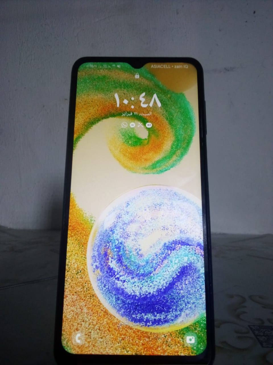 السلام عليكم 
سامسونك A04s 
ذاكرة ٦٤
عشوائيه ٤
مكفول من كل عطل. الجهاز بلادي مامفتوح ولامبدل بي شي
تكنيك كامرات شحن اتصال كله فول السعر 90
  مكاني بغداد الزعفرانية
***********
