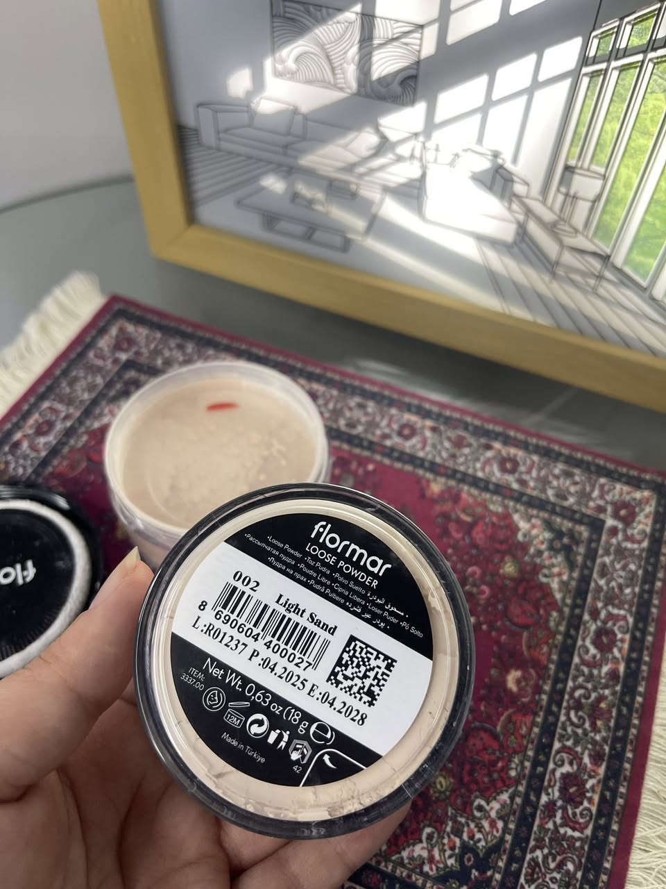 لوس باودر من Flormar أصلي وكالة

بتركيبة مثالية لتثبيت المكياج ومنح البشرة لمسة نهائية ناعمة وطبيعية تساعد على امتصاص الزيوت الزائدة، وتثبّت كريم الأساس لفترة آطول مع الحفاظ على مظهر خفيف ومريح على البشرة. مناسبة للأستخدام  اليومي وتعطي إشراقة متوازنة بدون لمعان مزعج.

متوفر رقم ( 1 ، 2 ) #الاصلي باركود 

سعر 7

📩 للحجز راسلوا الصفحة 
🚚 التوصيل داخل السماوة الفين ، مناطق بعيدة والأقضية 3 
📦 توصيل لكل محافظات العراق : 3


**إذا كنت صاحب هذا الإعلان وتريد حذفه لأي سبب، رجاءا أرسل رسالة إلى الدعم الفني**