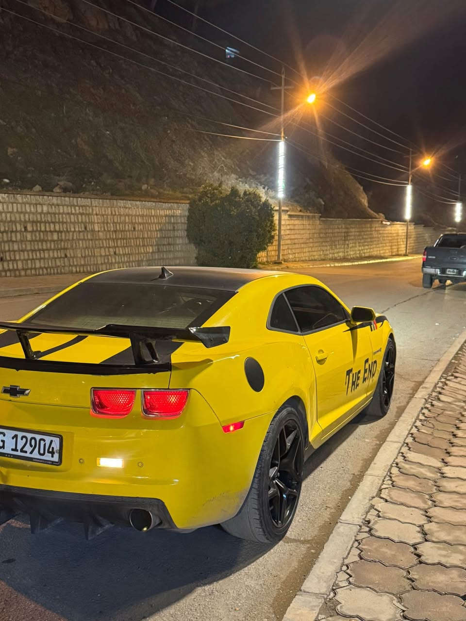 Camaro 2011 
فول مواسەفات 
١ پارچە سبوغ 
گێر و مەکینەی بەشەرت 
تەحویل و غرامەی بەشەرت 
٦ وەرەقەی غرامە لەسەرە دوای 
مەعمەلە بۆت ئەگەڕێنینەوە سعری ١١٥$ مجال

***********
*********** السليمانية, العراق
