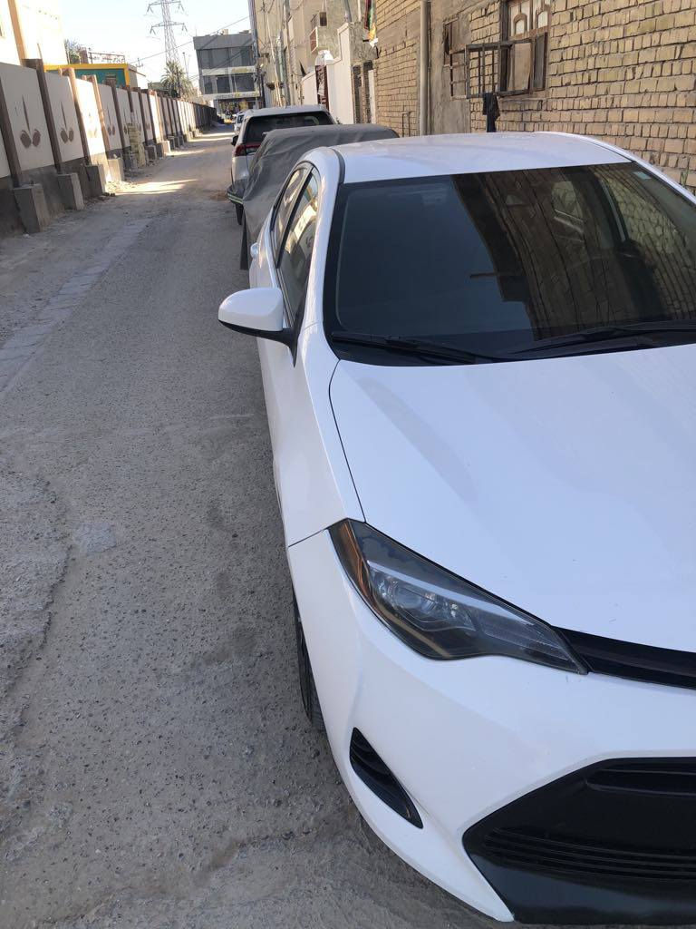 كورلا ١٩
حادثة جاملغ جهة سايق الخلفي والحوض مبدل قبق جنطة معروضة ب١٢٠مكانها بابل اتصال ***********
