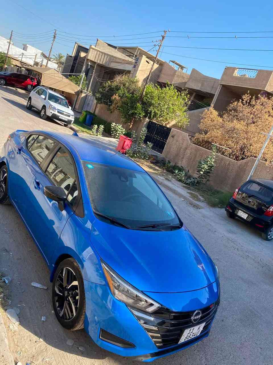 السلام عليكم نيسان فيرسا موديل 23 مرقم بغداد باسمي تبديل قطعة وحدة فقط البنيد سعرها 125 تلفون *********** المكان حي الخضراء
