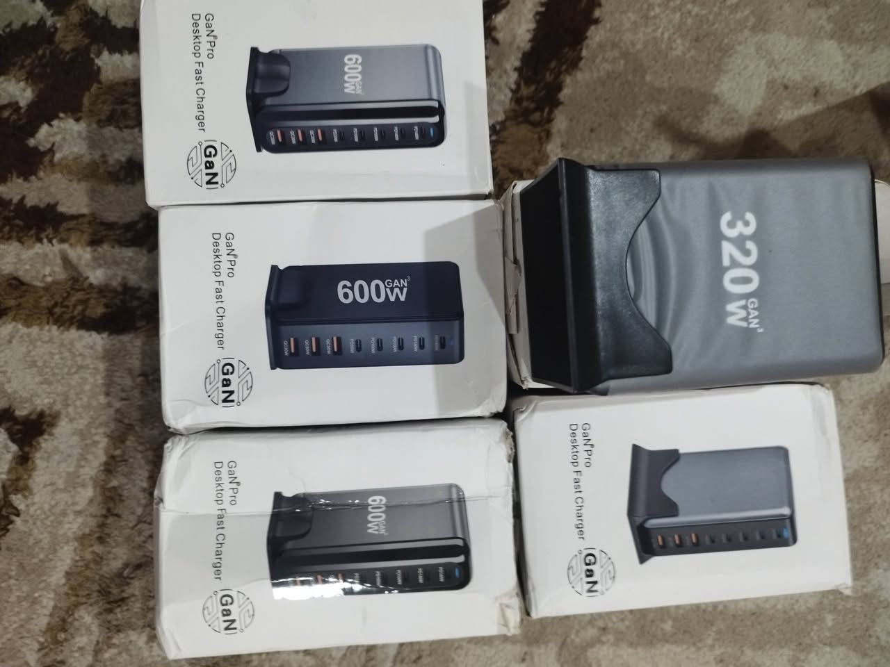 السلام عليكم
5قطع 
2منهن 320واط
3منهن 600واط
شلع لقطعه ع 40
مفرد يختلف سعر


**إذا كنت صاحب هذا الإعلان وتريد حذفه لأي سبب، رجاءا أرسل رسالة إلى الدعم الفني**