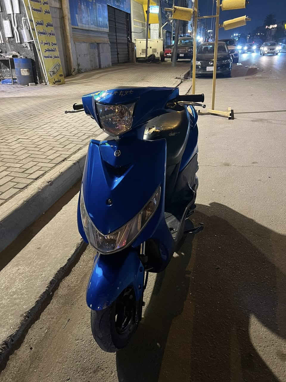 السلام عليكم 
جي تي آر حديث للبيع دراجة خير من الله 
دراجة مصاله  عشر أيام من نازلة من الرمبة 
مكاني البياع ***********
