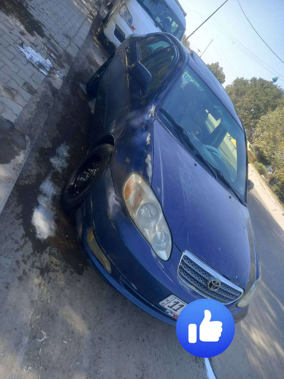 السلام عليكم
كورلا نحله وارد امريكي  2007s حادث امريكه بس جاملغ امامي بدون دواخل  ليبل واحد السياره كير مكينه تبريد لوك تخم تاير جديد فتحه شاشه رقم جديد بغداد هزه جديد السياره لوك بس جراد شويه ماشيه ١٨٠  السعر 90 وبيها شي قليل *********** وتساب
