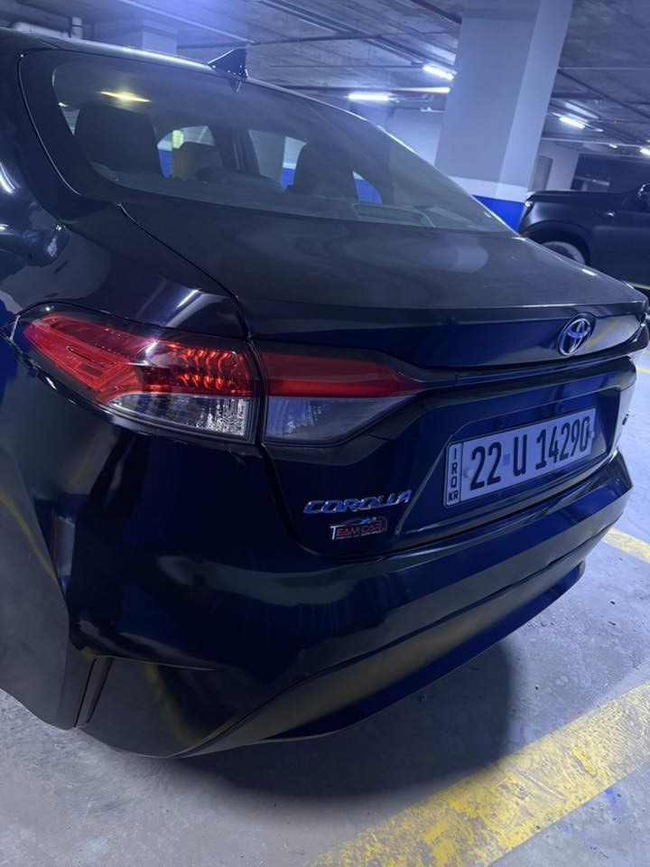 كورولا 2024 
فول مواصفات 
فتحة 
بصمة 
رادارات 
حساسات 
شحن واير ليس 
نقطة عمياء 
ويل كب 
ماشية 31 الف ميل 
قطعة واحدة صبغ قبغ صندوق 
بدون دواخل وبدون ايرباك 
رقم شاصي 5yfb4mde7rp084427
السعر 158 
مكان السيارة اربيل 
للتواصل ***********
