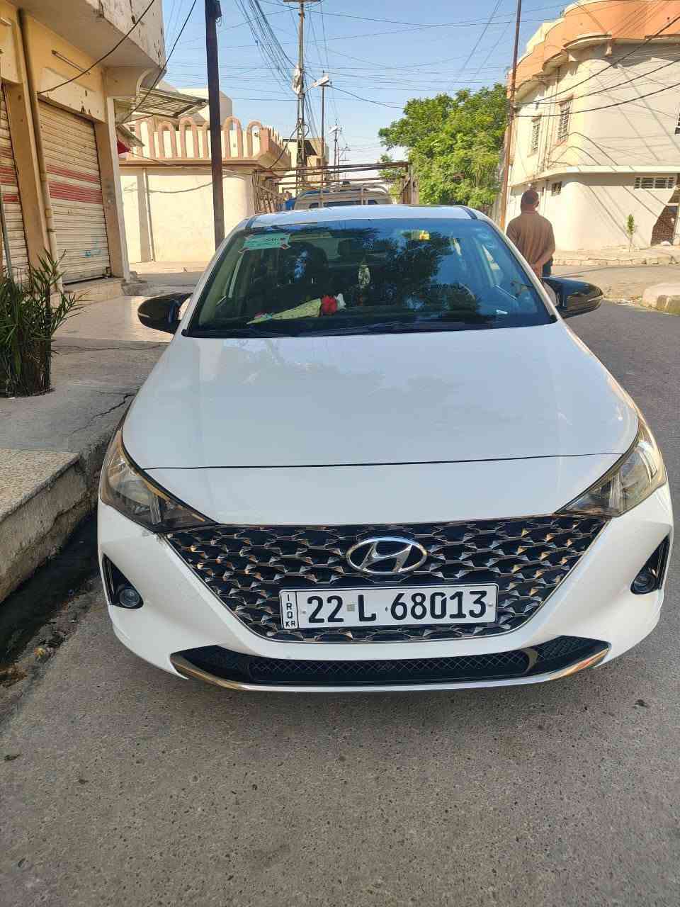 للبيع اكسنت موديل 2021 كوري مكينه دوش 16 كير At داخل لونين تبريد قطعتين فول مواصفات ماشيه ٩٩ الف رقم اربيل انا الشرعي ***********
