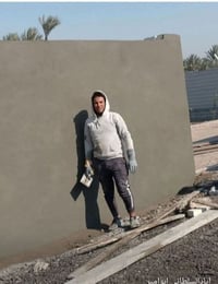 لبخ سمنت • صقل • خلفه