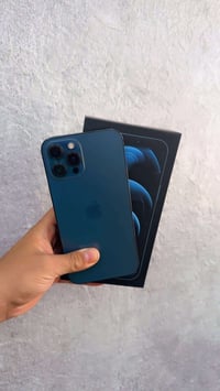 آيفون ١٢ برو ماكس • بحري • بطارية ٨٧٪