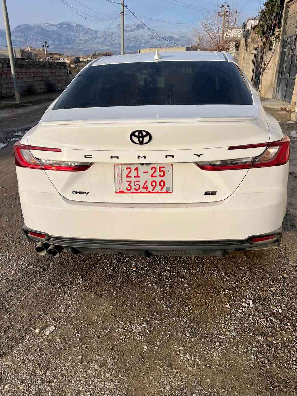 امری ٢٠٢٥ هایبرێد رەنگ سپی بەفری ئەمریکی بەسمەو سڵاید شاشە گەورە کامێرای پێشەوە رادار  ١٠٠٠٠دە  هەزار رۆشتوە دو پارچە بۆیاخ ئێرباگی نەتەقیوە پێشو پشت کەپس رەقەم سلێمانیە. ٢٦٣ گەڵا 
*********** السليمانية, العراق
