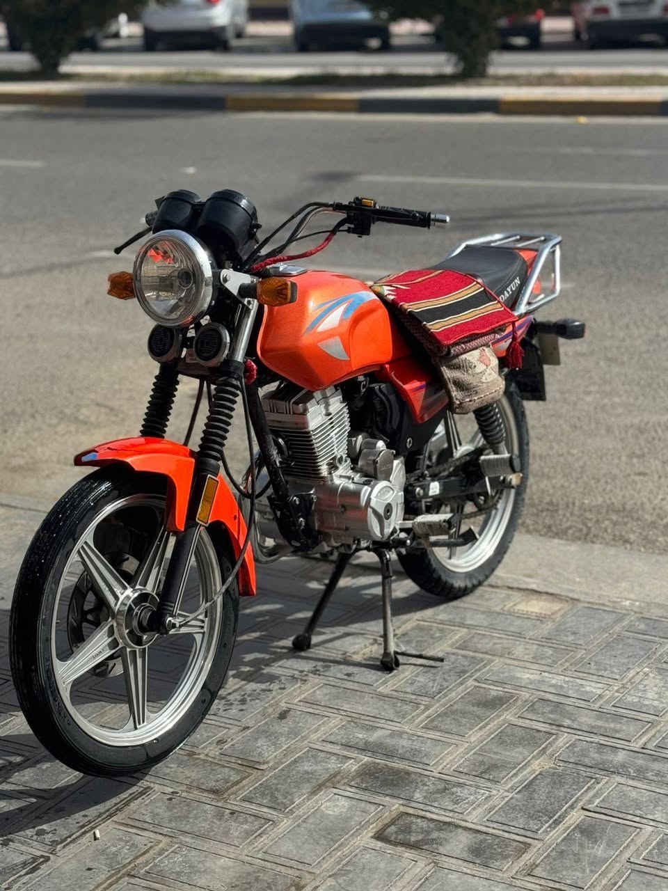 للبيع
سلام عليكم الدراجه بيه نواقص بسيطه الدراجه خير من الله مكاني كربلاء اوراق اصولي المكينه كفاله من التبخير والتنقيص الدراجه موديل  (22طالعه ب23) السعر اتصل عله رقم وبيك خير وتدلل ‏‪0773 282 7801‬‏
