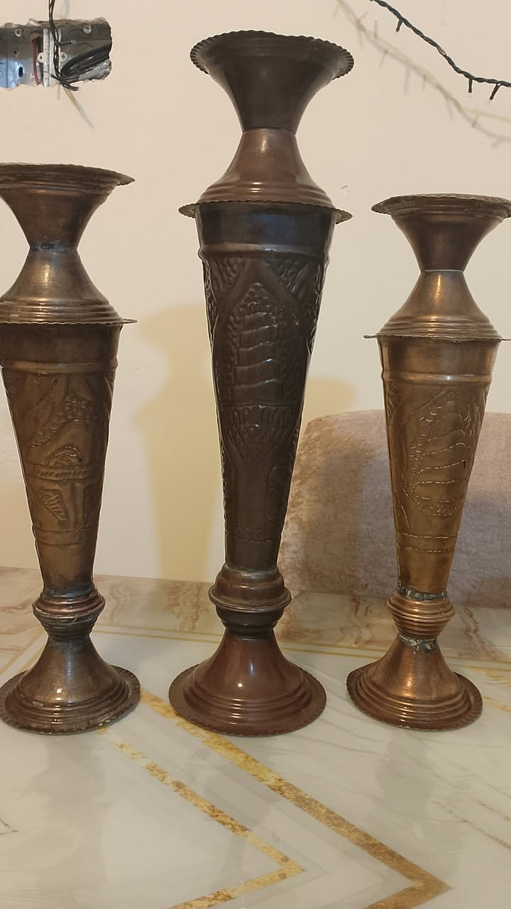 سلام عليكم للبيع فازات نحاس


**إذا كنت صاحب هذا الإعلان وتريد حذفه لأي سبب، رجاءا أرسل رسالة إلى الدعم الفني**