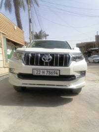 برادو ٢٠٢٣ رقم أربيل باسمي فئة GXR ماشية ٢٠ الف  ٦ سلندر فتحة بصمة كشن...