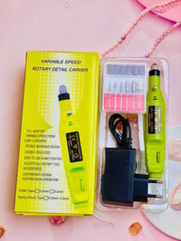 جهاز أظافر كهربائي • 20000 دورة/دقيقة • 6 رؤوس 100 شريط