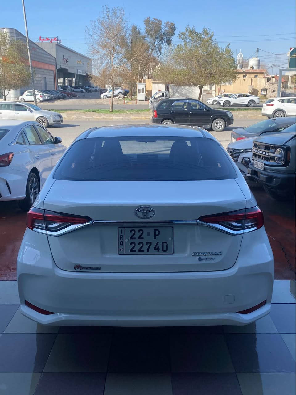 تويوتا كرولا هايبرد وارد صيني ١٢٠٠٠ كلم رويشتوه سةر هيلالي جاملغي دواوة كةمةك كارت و pdr موديل ٢٠٢٤ بو زانياري زياتر بةيوةندي بكة ***********. -*********** نرخي ١٥٢ كةمةك معامله أربيل, العراق
