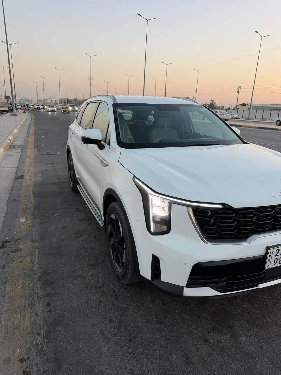 🚗 للبيع: كيا سورينتو 2024 
🔹 رقم: أربيل
🔹 الحالة: سيارة نظيفة جداً (مكفولة من الصبغ)
🔹 المواصفات
* محرك 6 سلندر
* 4 كاميرات
* تدفئة وتبريد للمقاعد
* مقاعد جلد (كشنات)
* فل مواصفات
🔹 الممشى: 58 ألف  الموقع:كربلاءالمقدسة
🔹 السعر: 280 ورقة (قابل للنقاش)
📞 رقم الموبايل: ***********
السيارة بحالة ممتازة جداً

