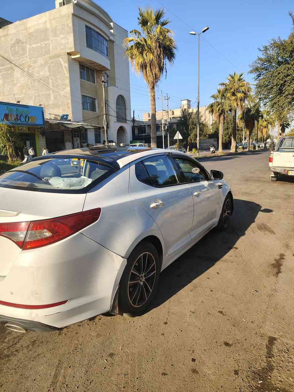 كيا اوبتيما خليجي موديل 14 رقم اربيل اسمي سيارة فول مواصفات
حادثة جاملغ خلفي جهه  سائق 
 وتبديل جاملغ امامي جهه  عكس سائق 
مكينة تبديل 
وبيه بارد بعده اماكن 
تدفئه تبريد 
مكان سيارة الكاظمية ***********
سعر 110وبيه مجال
