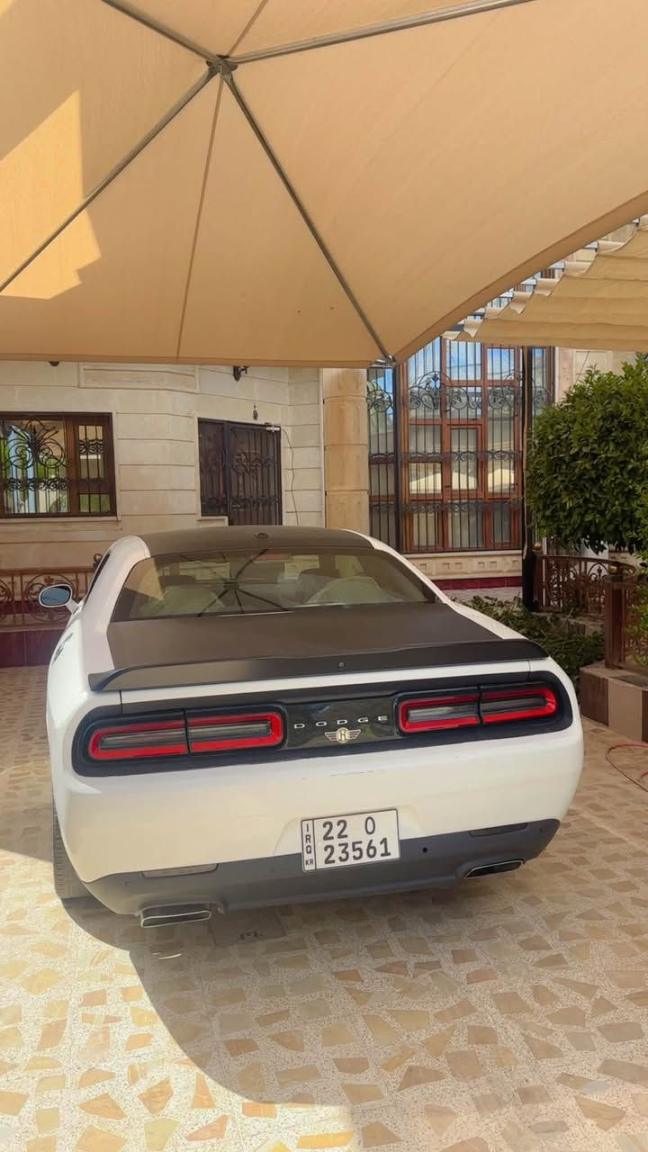 دوج جالنجر لاست كول2023 RT
1. اصدار اخير اخت الزيرو

​ماشية:19000mil فقط 
السعر 188 وبيها مجال 

​رقم اربيل باسمي

​نظام الصوت: من Harman Kardon.
دواخل جلد برتقالي 

​كاميرا خلفية. حساسات خلفية.

​الحادث: حادث جانبي (جاملغ خلفي وباب مصبوغات بلادي مالتهن +جاملغ امامي تجاري ) صور حادث موجود اني مستوردها واني مصلحها عل ايدي مناقصها برغي واحد
مكان سياره بكركوك 
***********

*
