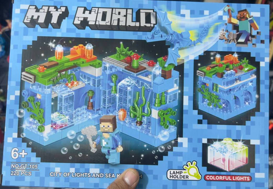 ليكو ماين كرافت
عدد / 220 قطعه 
سعر البوكس الواحد /10 
جمله مفرد


**إذا كنت صاحب هذا الإعلان وتريد حذفه لأي سبب، رجاءا أرسل رسالة إلى الدعم الفني**