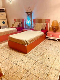 غرفه تركيه بناتيه 7قطع ماخذته من هوم سنتر نظيفه جدااا 📍السعر 650📍وبيه ...