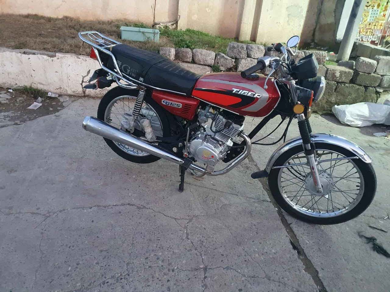 ماطور تايجر للبيع دراج شرط مقفوله كفاله عامه موديل 2019 شراي يجي خاص اول وتصال على رقم الهاتف عنوان موصل السعر 580 رقم الهاتف ***********
