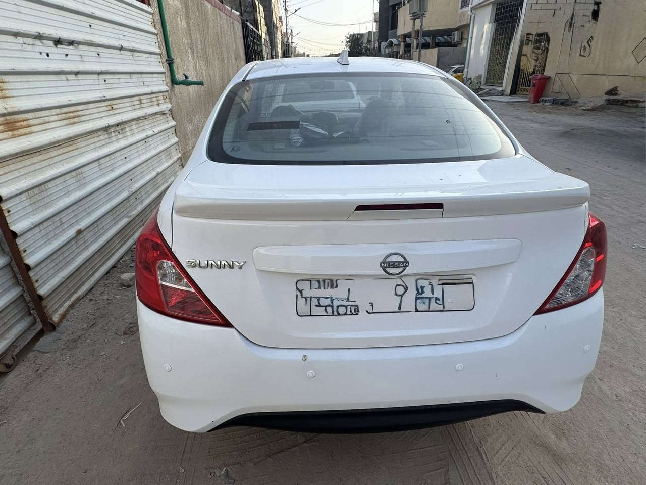 السلام عليكم نيسان سني هندي بليته زركه موديل2024 ماشيه 14 الف قابل للزياده كفاله السياره  فقط  بجاملغ الامامي كد صبع بارد ما مبين  

رقم اربيل 
السعر 128 
رقم الهاتف ***********
